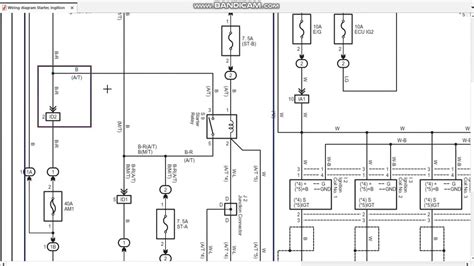 Cara Membaca Wiring Diagram Sistem Starter Pada Mobil Youtube