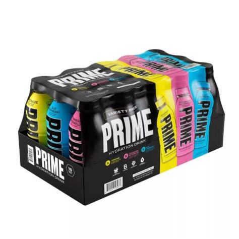 Prime Hydration Drink Variety Pack Fluid Ounce Pack Of