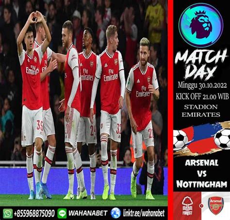 🏆 Arsenal Vs Nottingham Forest ⚽️ English Premier League 📅 Minggu 30 10