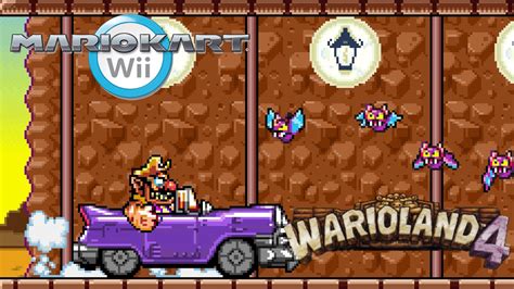 Mario Kart Wii Wario S Gold Mine But It S Actually Wario Land 4