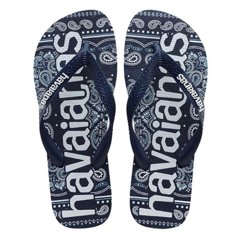 Havaianas 哈瓦仕 Top Logomania 深藍 變形蟲 人字拖 夾腳拖 中性 41484490555u 拖鞋 Yahoo奇摩購物中心