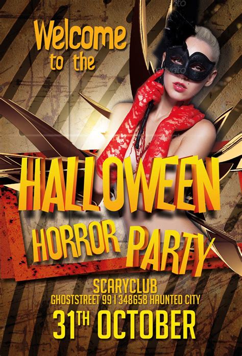 Halloween Club Flyer