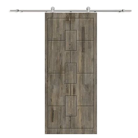 Reviews For CALHOME 36 In X 84 In Weather Gray Stained Pine Wood