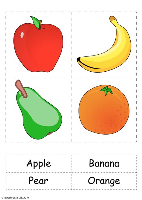 Flashcards Fruit