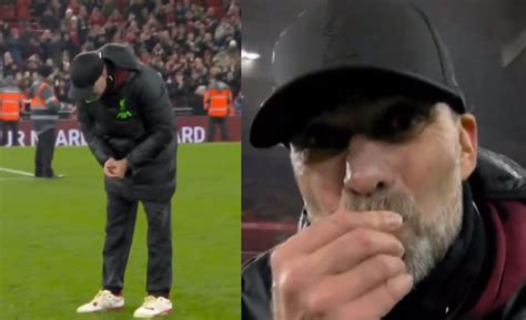 El Primer Blooper De La Incre Ble Reacci N De J Rgen Klopp Al