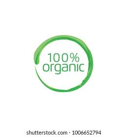 Organic Food Label Design Vector Template Stock Vector (Royalty Free) 1006652794 | Shutterstock