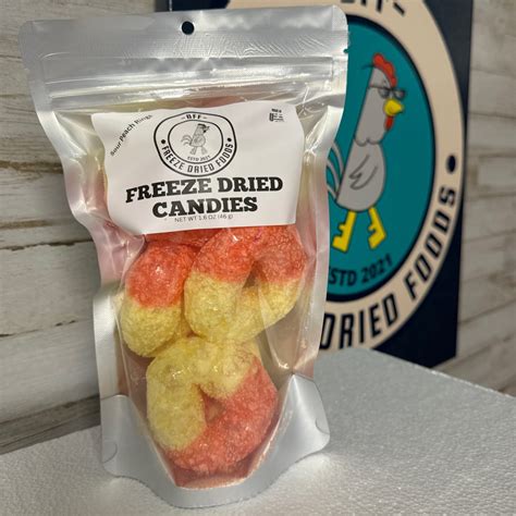 Sour Peach Gummy Rings The One Stop Shop Freeze Dried Candy Store