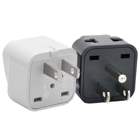 Adaptador De Enchufe Universal Para Viaje Adaptador De Enchufe 2 En 1