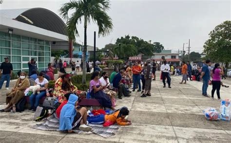 Evac An A M S De Personas De Coatzacoalcos Por Fuga De Amoniaco En