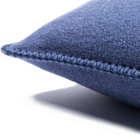 Zoeppritz Since 1828 Kissen Soft Fleece Indigo Interismo Onlineshop