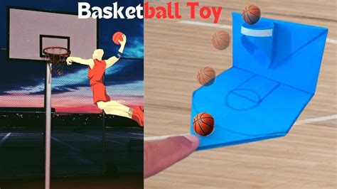 How To Make A Paper Basketball Toy Origami Diy Craft Youtube