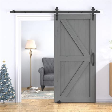 Amazon Adowore In X In Sliding Barn Door With Ft Barn Door