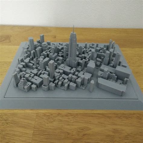 Miniature Empire State Building Model Etsy