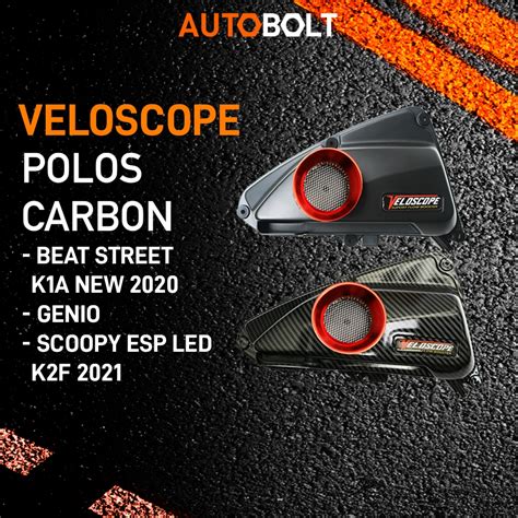 Jual Tutup Box Filter Veloscope Carbon Beat Street K1A New 2020 Deluxe