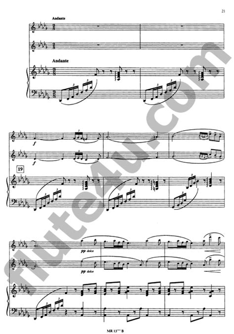 Sheet Music Concerto En Re Mineur [concerto In D Minor] Doppler F 2