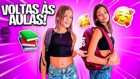 NOSSO PRIMEIRO DIA DE AULA PRESENCIAL Chegamos Atrasadas YouTube