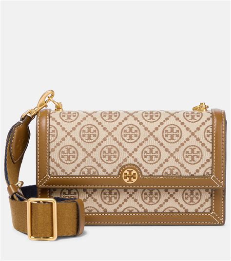 Tory Burch T Monogram Jacquard Shoulder Bag Mytheresa