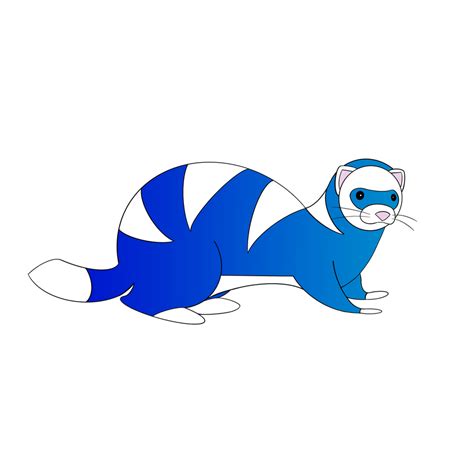 Blue Ferret by toywolf22 on DeviantArt