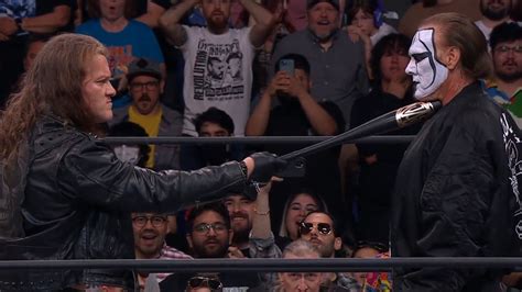 Chris Jericho Faces Off With Sting For The First Time Ever On Aew Dynamite