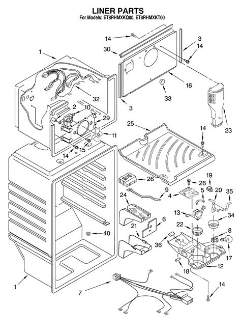 Schematic Whirlpool Refrigerator Water Line Diagram Refriger