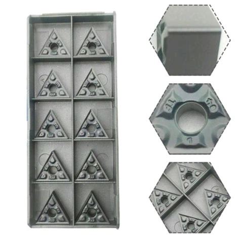 Insert en carbure TNMG331TF IC907 revêtu d étain pour semi finition