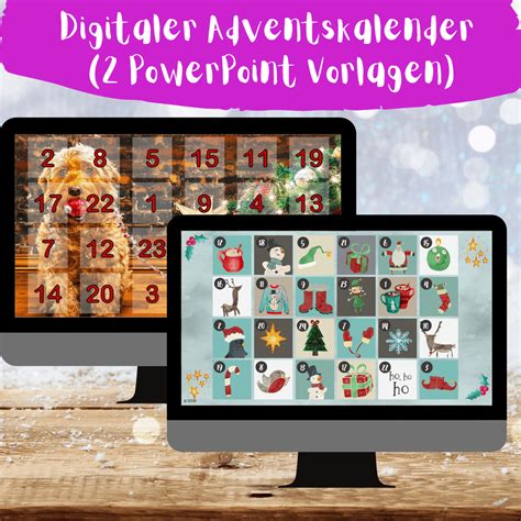 Einen Digitalen Adventskalender Mit Powerpoint Erstellen Elesana