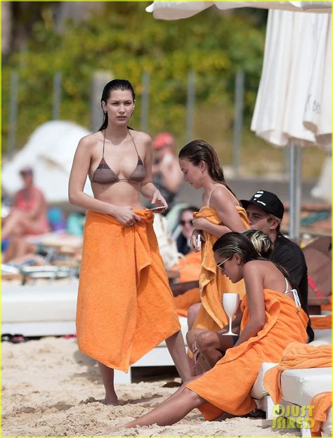 Bella Hadid Shows Off Her Bikini Bod In St Barts Photo 3618992