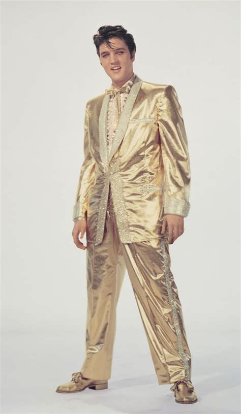 Elvis Presley 22 Wears His Gold Lame Suit On March 3rd 1957 Click