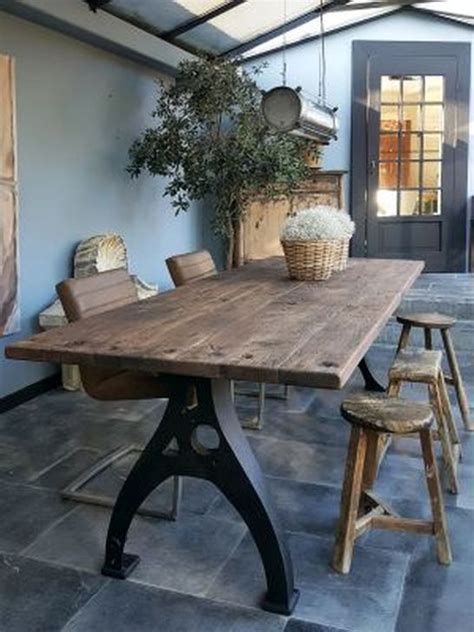 Modern And Unique Industrial Table Design Ideas 01 HOMYSTYLE