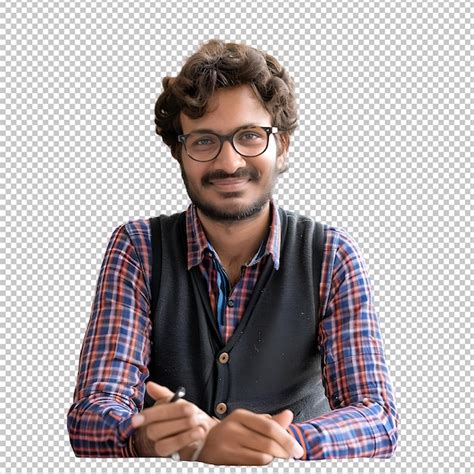 Premium PSD A Portrait Business Man Successfully