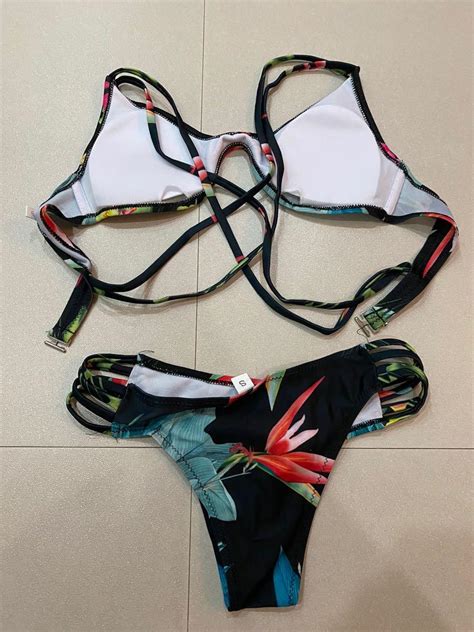 Blackbough Swimwear Floral Bikini Women S Fashion Swimwear Bikinis
