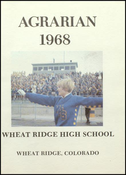 Explore 1968 Wheat Ridge High School Yearbook, Wheat Ridge CO - Classmates