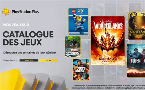 PS Plus Extra Premium Voici La Liste Des Jeux Offerts En Janvier 2024