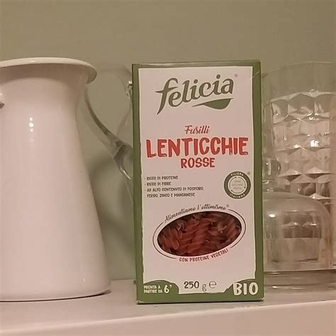 Felicia Fusilli Lenticchie Rosse Review Abillion