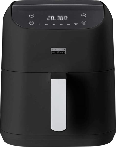 Customer Reviews Bella Pro Series 6 Qt Digital Air Fryer Black 90165