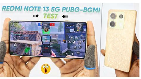 Redmi Note 13 5G PUBG BGMI Test Dimensity 6080 Gyroscope And Heating