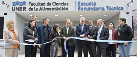 Se inauguró la Escuela Técnica Secundaria DIARIO LA CALLE