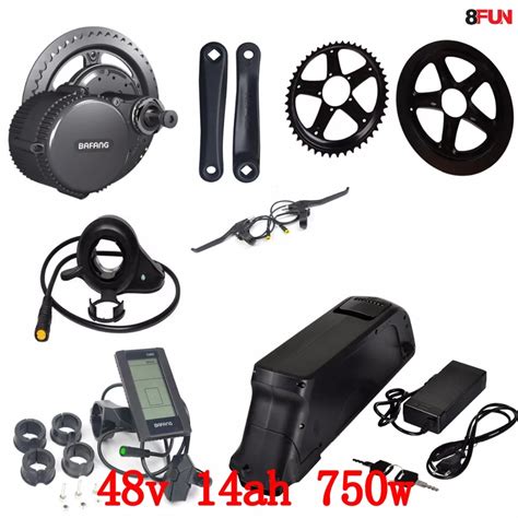 Bafang Kit De Motorisation De Vélo électrique 48v 750w Modèle Bbs02