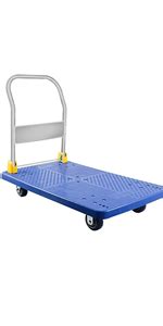 Yssoa Platform Truck With Lb Weight Capacity And Degree Swivel