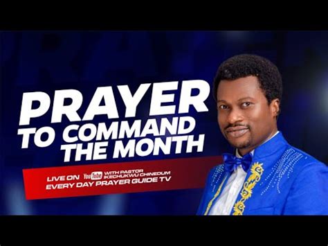 This MONTH Shall FAVOR You Warfare Prayers To Command The MONTH YouTube