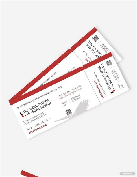 Editable Boarding Pass Invitation Templates In Microsoft Word To Download