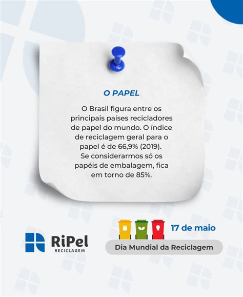 Quanto O Brasil Recicla Ripel Reciclagem