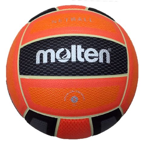 Molten Netball Sn58mx Sn5r Size 5 Size 4 Orange Black Pink Sports