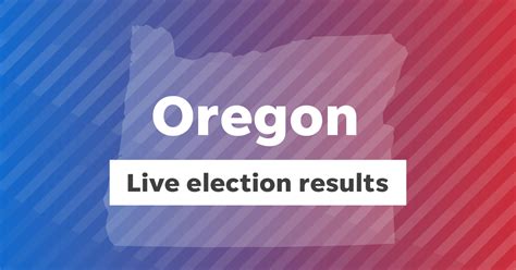 2024 Oregon General Election Live Results And Maps