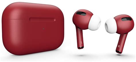 How To Make Your Airpods Or Airpods Pro Red To Match Your Productred