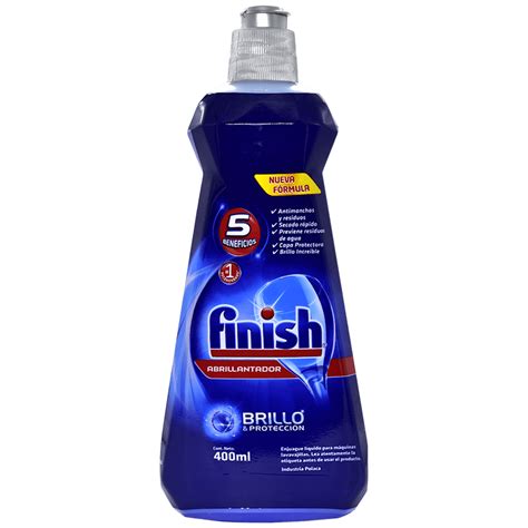 Abrillantador Lavavajillas Finish 400ml Ct3 Punto Oriente Productos