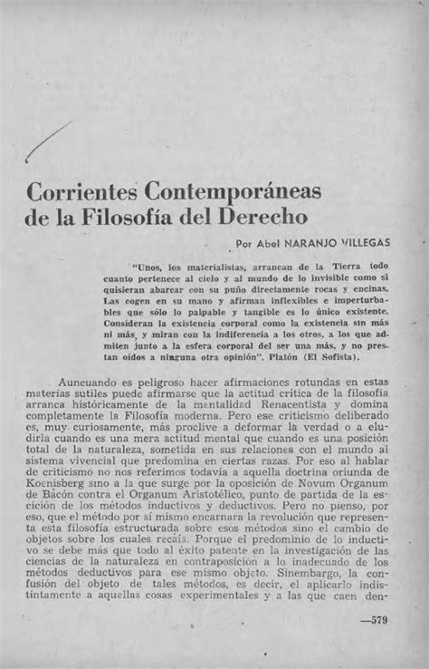 Pdf Corrientes Contemporáneas De La Filosofía Del Derecho Dokumentips