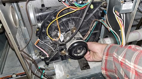 How To Replace A Flow Inducer Fan Motor In A Gas Furnace Practical