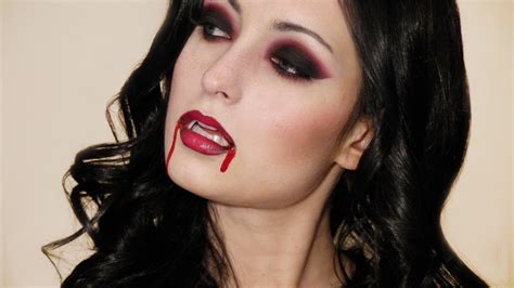 Sexy Vampire Halloween Makeup Look Youtube