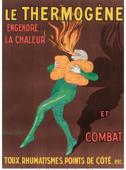 Leonetto Cappiello Le Thermogène Circa 1930 MutualArt